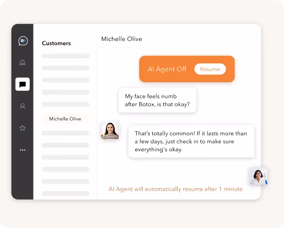 From AI to Real Support, Instantly