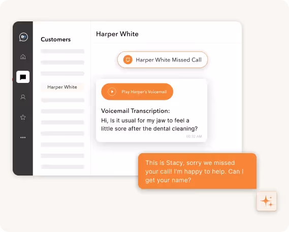 Instant Voicemail Transcription & Missed Call Follow Ups
