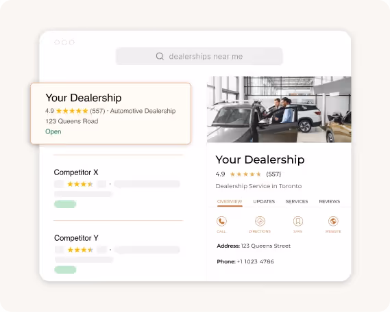 Get found faster with automated review generation