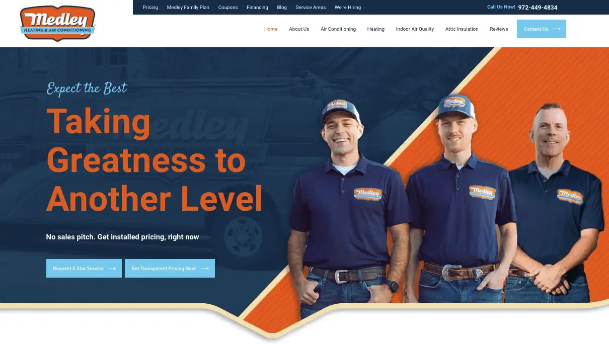 Build an Optimized HVAC Website