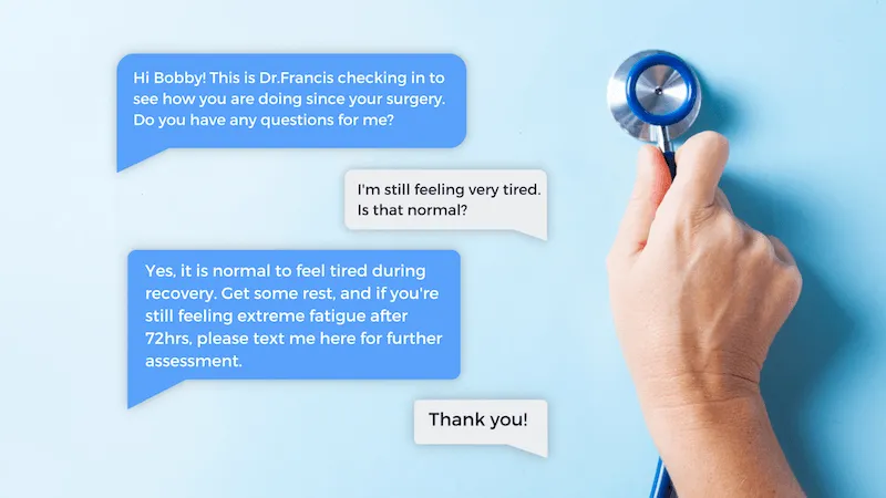 answer patient queries example
