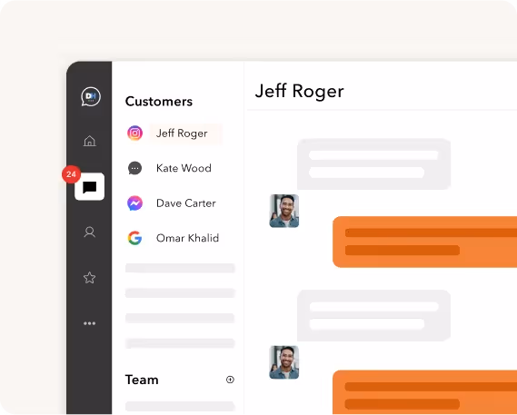 Respond from one hub
